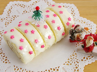 ホワイトクリスマスケーキ