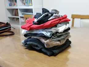 除湿機フル活用で洗たく物もふんわり乾燥！