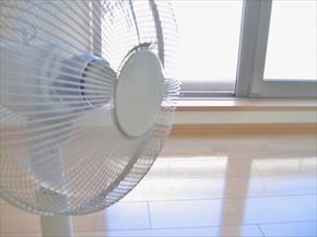 扇風機でカビ予防