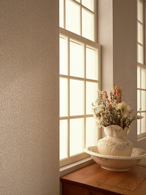 ボコボコしたガラスのお手入れ