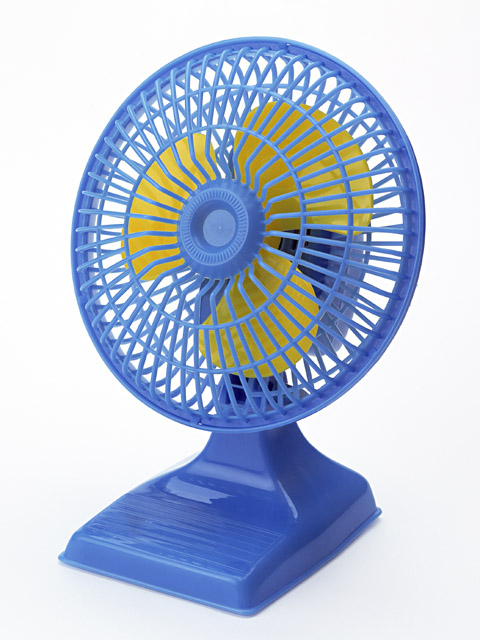 扇風機を上手に使って節電しましょ