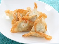 パクチーのサモサ風