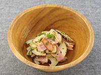 レンコンとベーコンのソテー