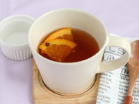 ホットオレンジティー