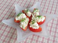 夏野菜と魚介のサラダ