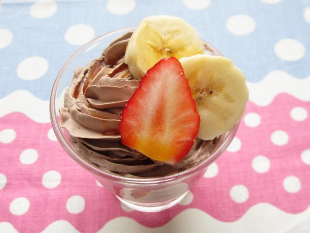 チョコクリームのトライフル