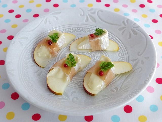 りんごのクリスマスオードブル