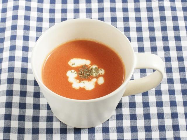 カレー風味のトマトポタージュ