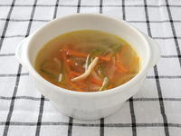 彩り野菜のスープ