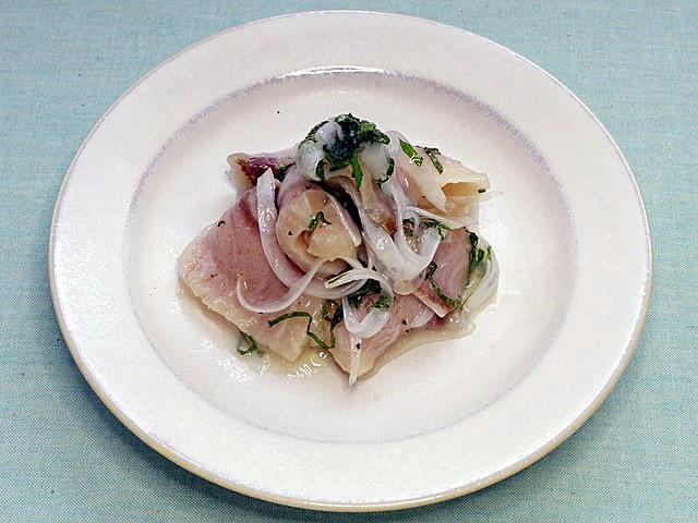 ブリのさわやかマリネ