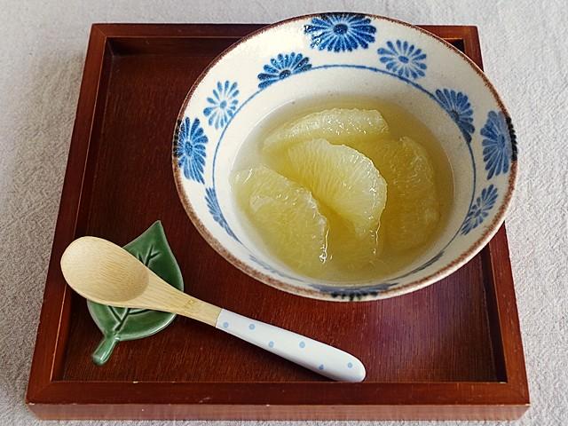 グレープフルーツのコンポート