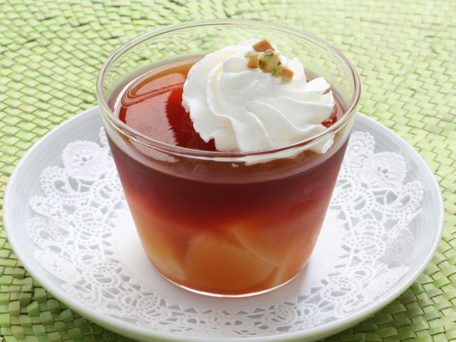 ピーチティーゼリー