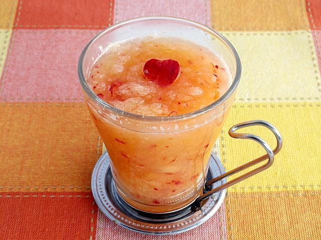 すりおろしりんごのホットドリンク